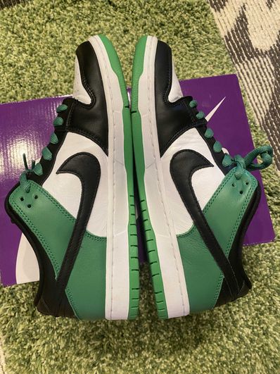 Nike SB Dunk Low Pro "Black and Classic Green"