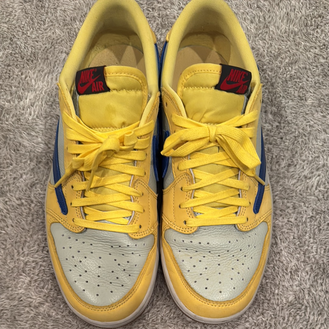 Travis Scott × Nike Women's Air Jordan 1 Retro Low OG "Canary"