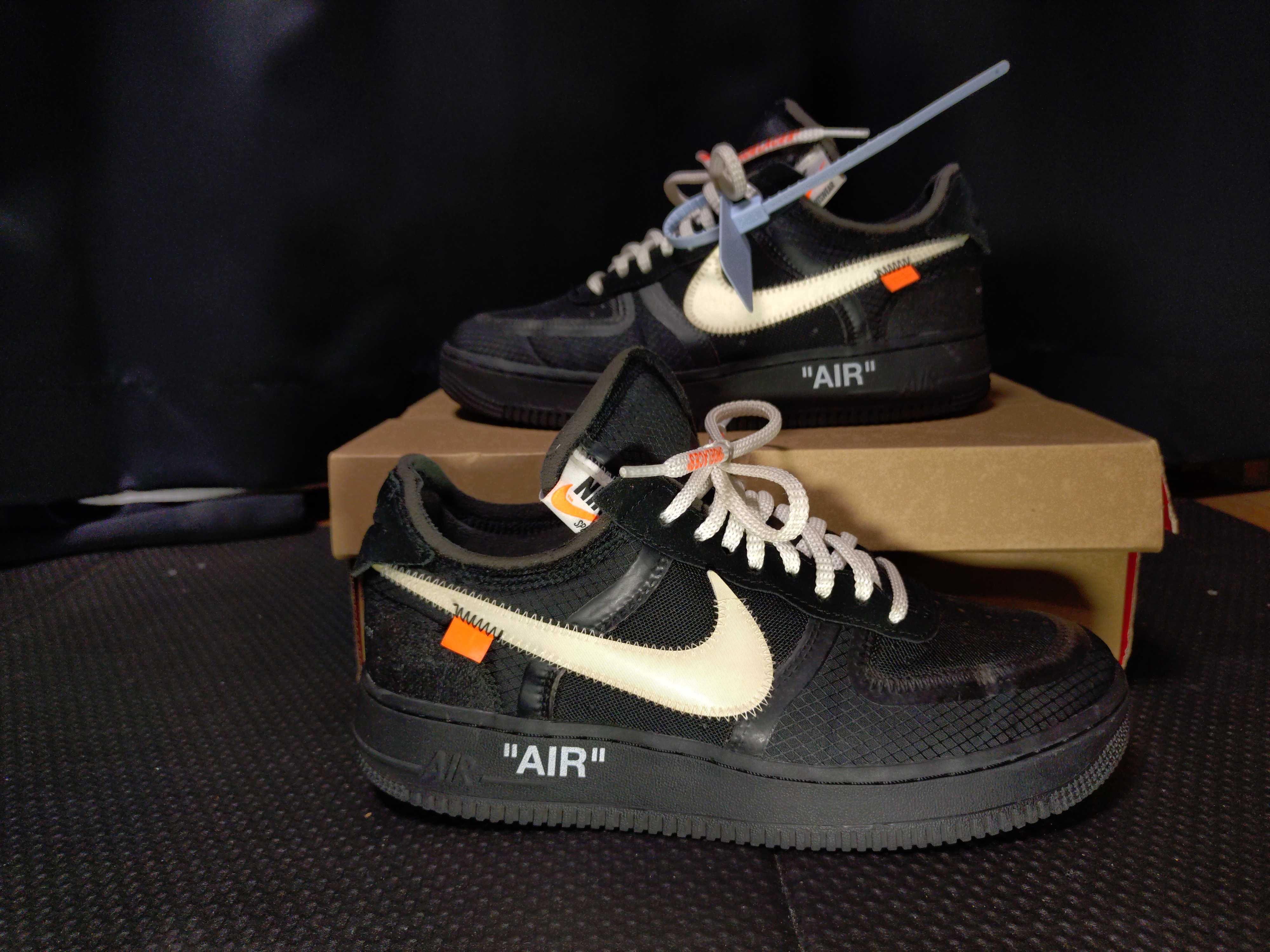 Off-White × Nike Air Force 1 Low "Black"