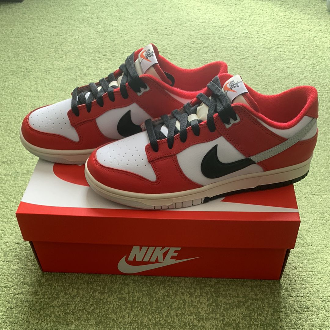 Nike Dunk Low Retro PRM "Chicago Split"