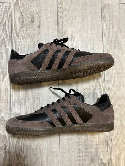 Kader Sylla × adidas Samba ADV "Core Black/Brown/Gum"