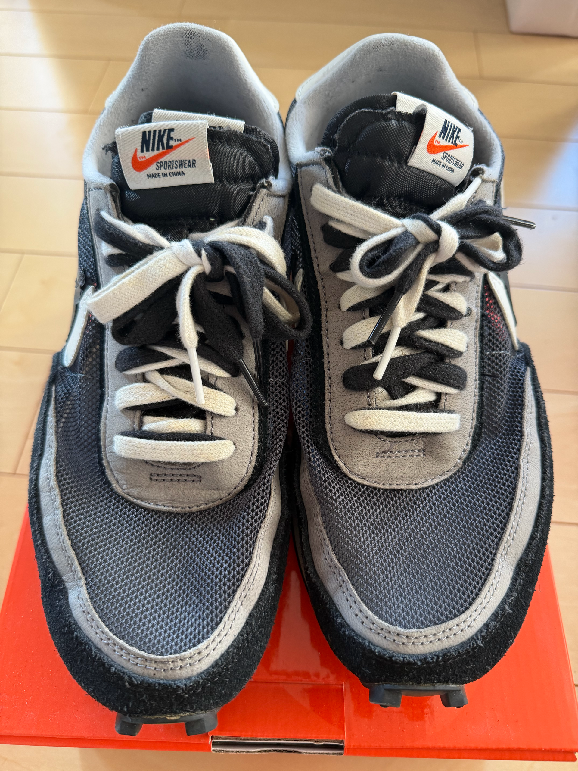 sacai × Nike LD Waffle "Black"