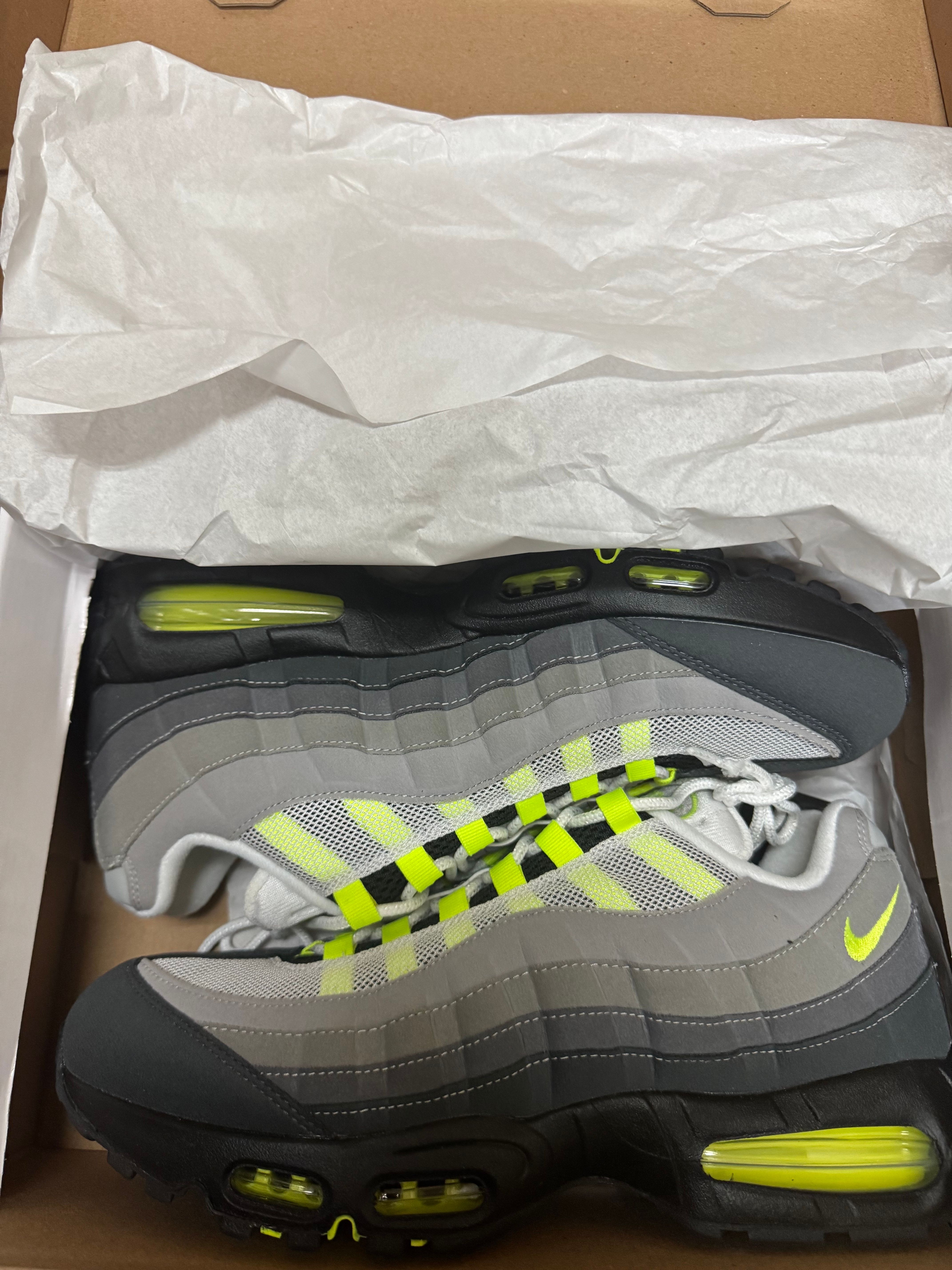 Nike Air Max 95 OG Big Bubble "Neon Yellow" (2025)