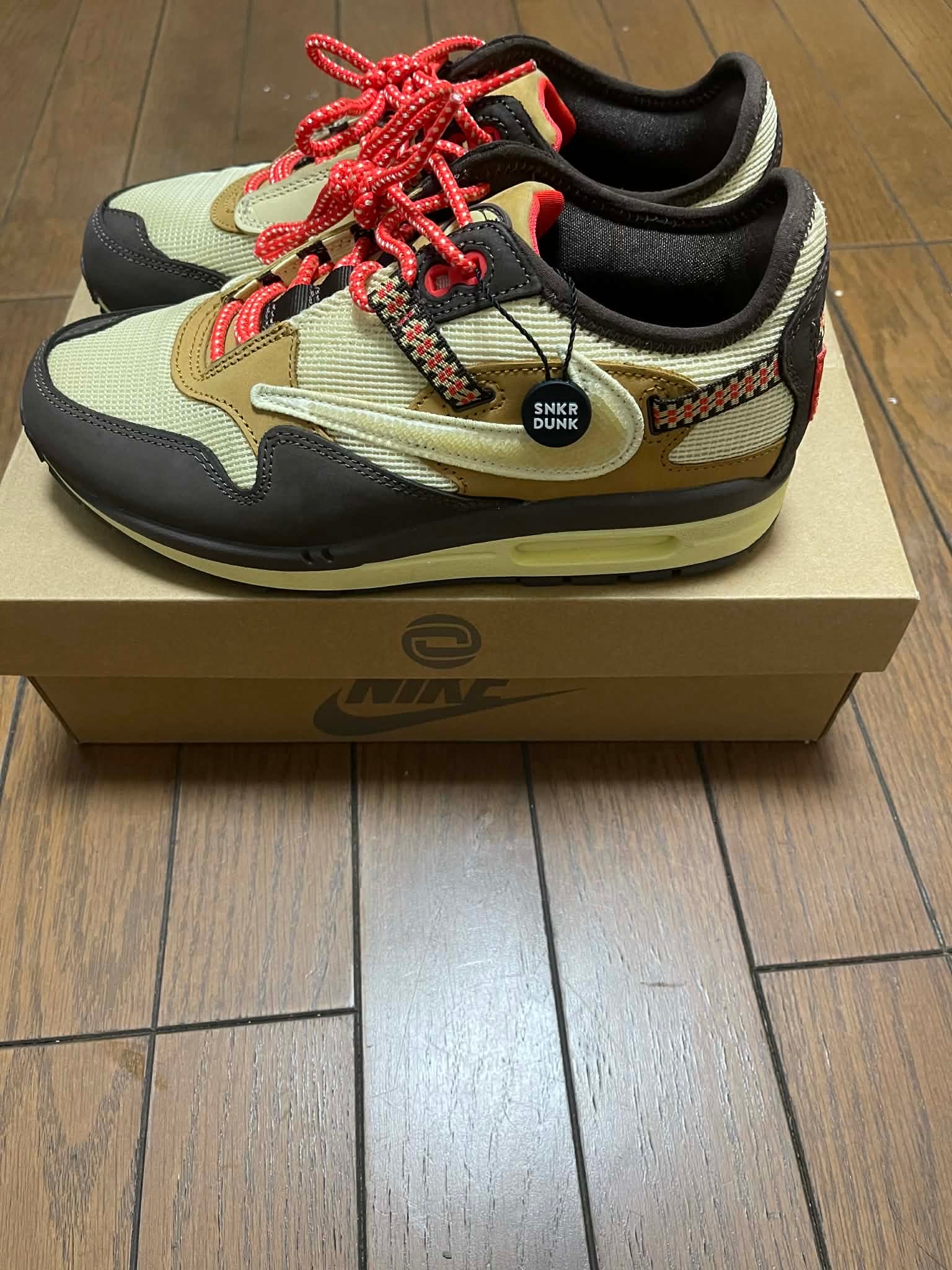 Travis Scott × Nike Air Max 1 "CACT.US Brown"