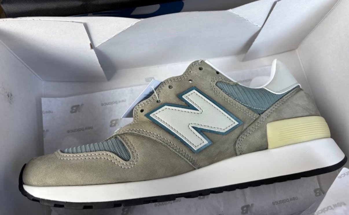 New Balance 1300JP Made in USA "Mirage Gray/Monument/Silver Birch" (2025)