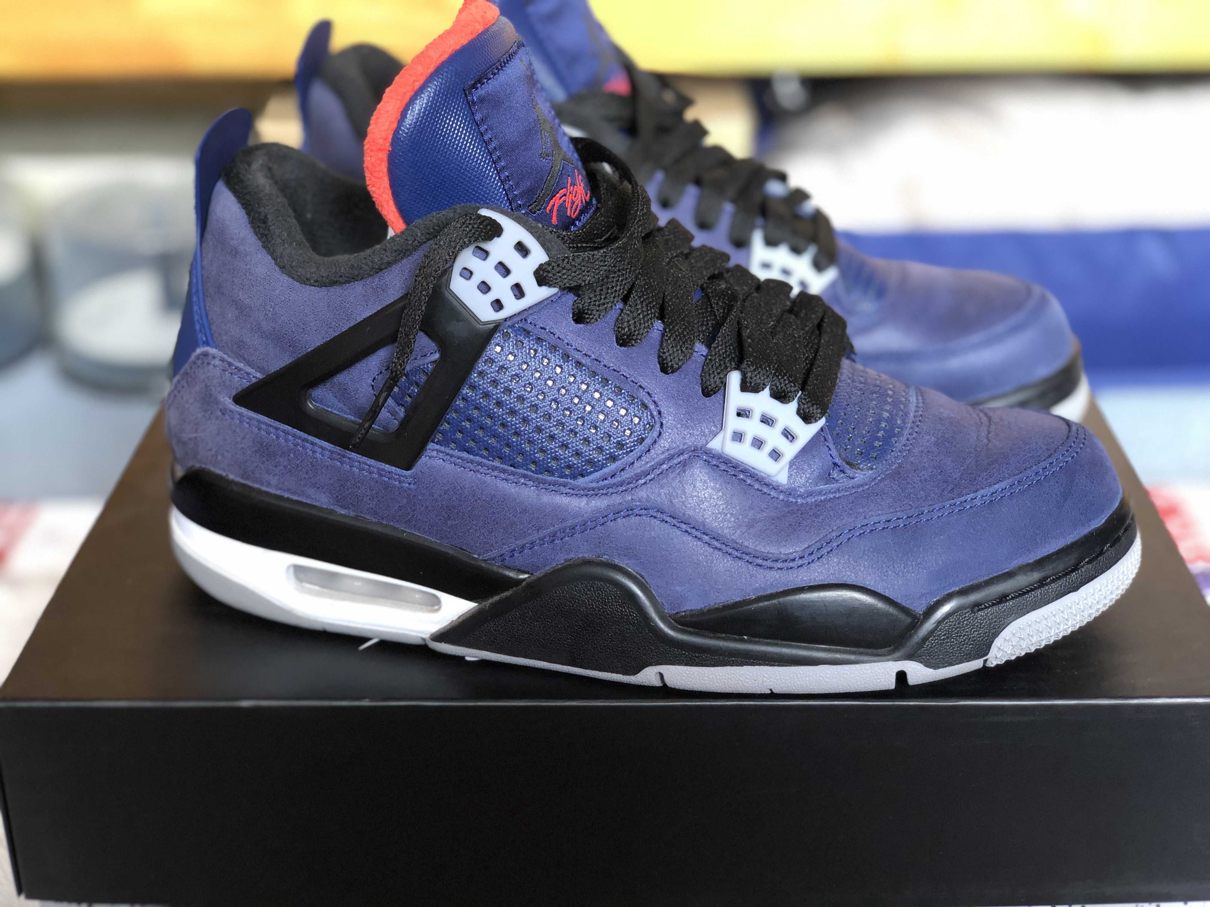 Nike Air Jordan 4 Retro WNTR "Loyal Blue/White/Black"