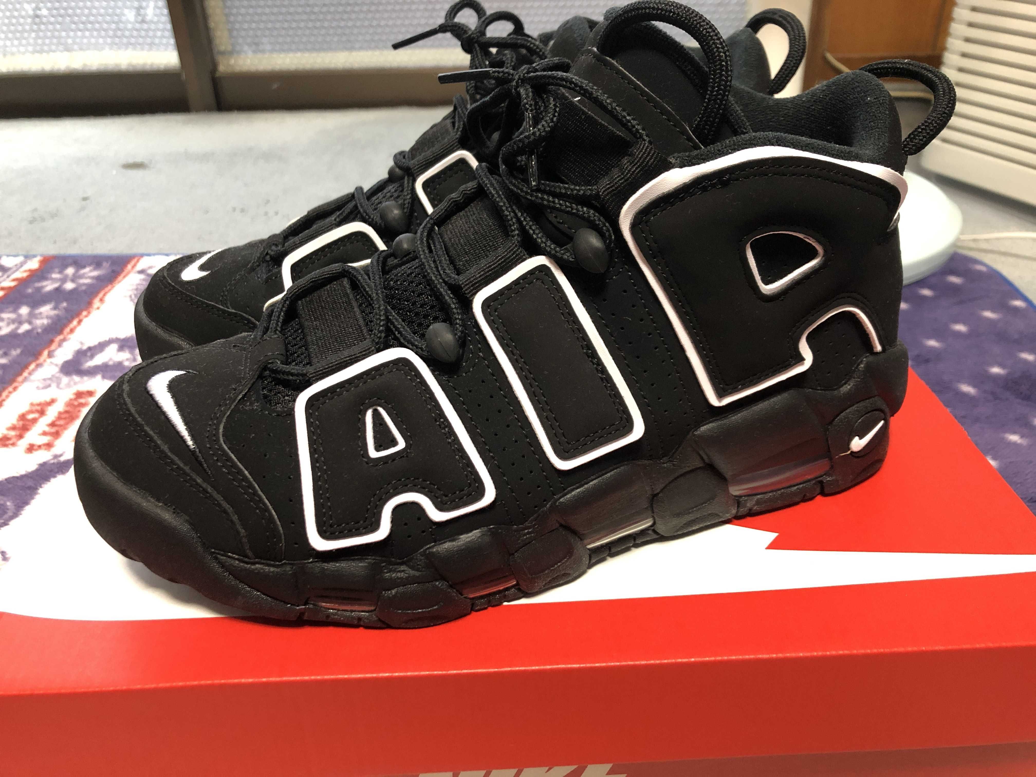 Nike Air More Uptempo "Black/White"(2020)