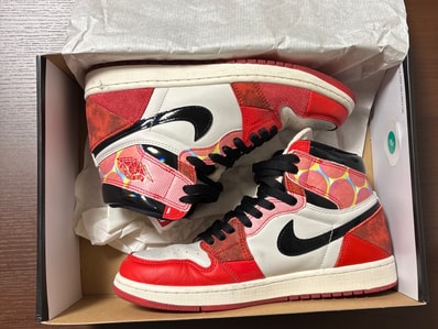 Spider-Man × Nike Air Jordan 1 Retro High OG SP "Spider-Man: Across the Spider-Verse/University Red"