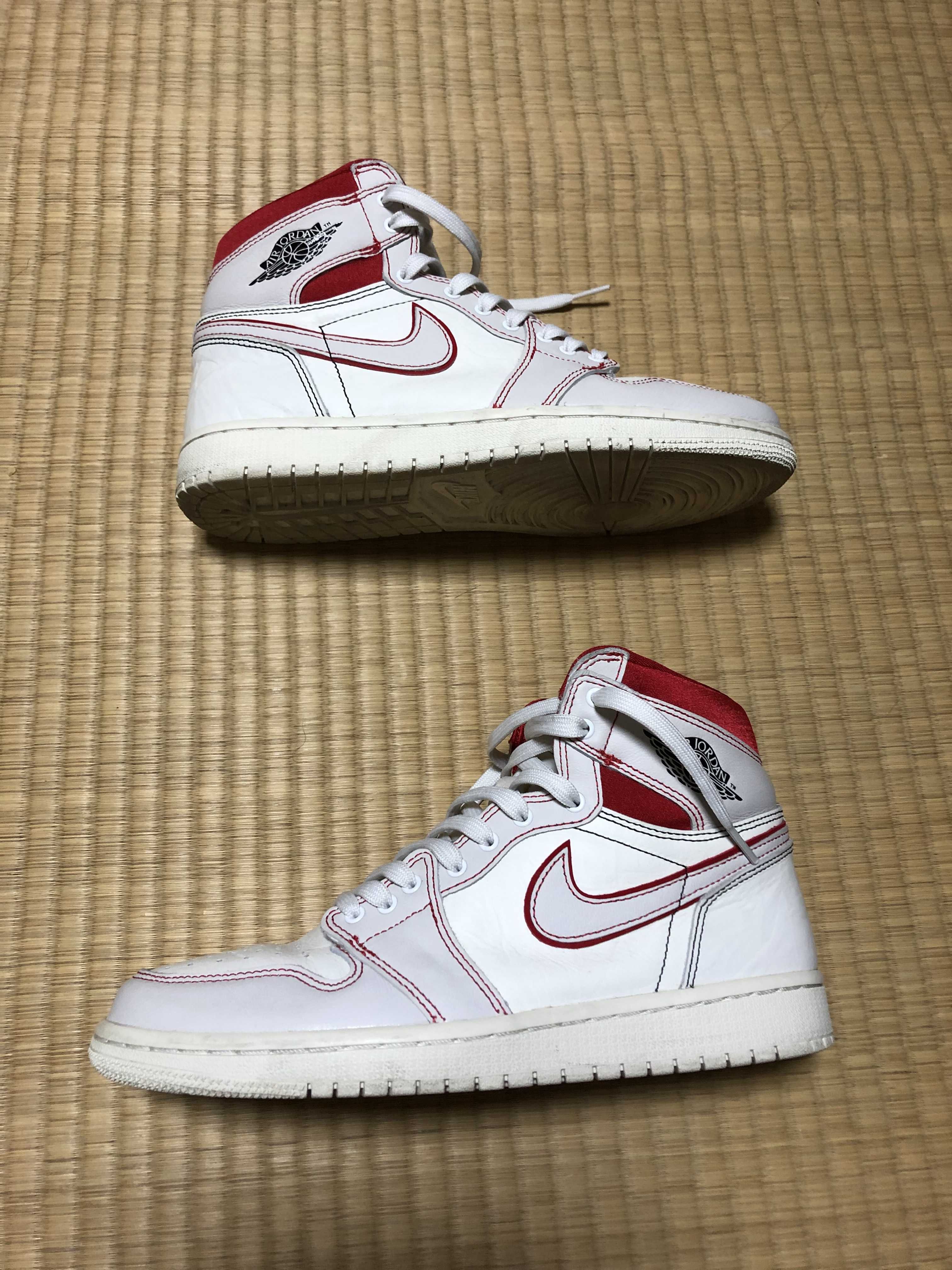 Nike Air Jordan 1 Retro High OG "Sail/University Red"     