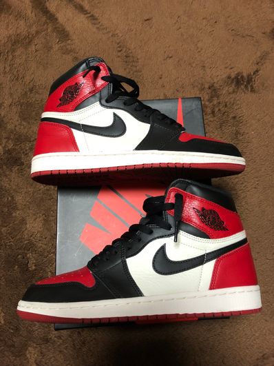 Nike Air Jordan 1 Retro High OG "Bred Toe"