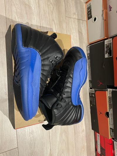 NIKE AIR JORDAN 12 "BLACK GAME ROYAL"