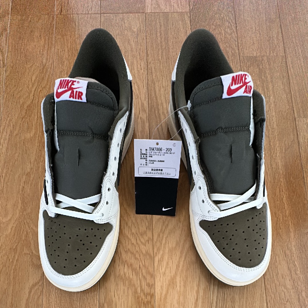 Travis Scott × Nike Air Jordan 1 Low OG SP "Reverse Olive"