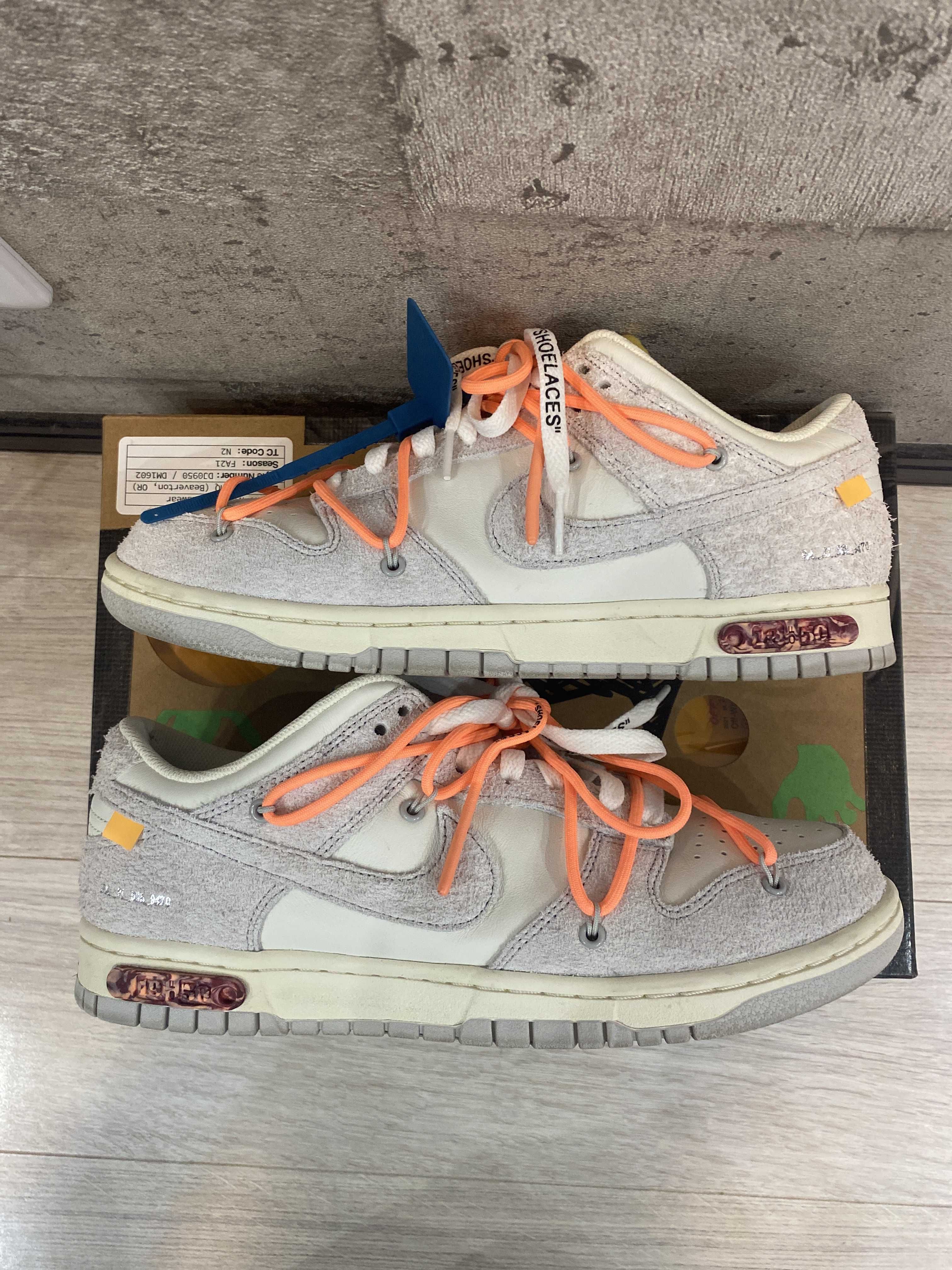 Off-White × Nike Dunk Low 1 of 50 "Lot.19"