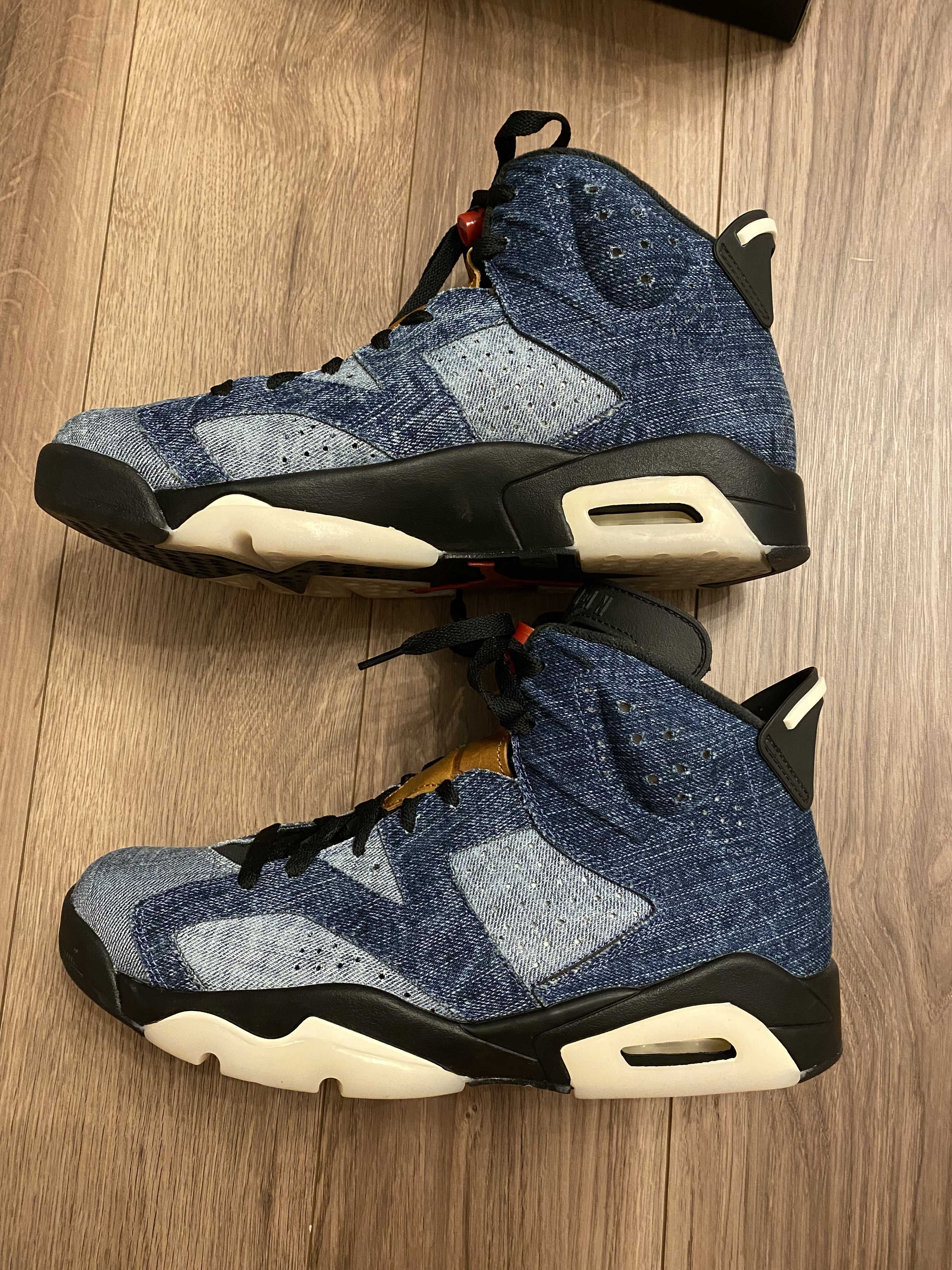 NIKE AIR JORDAN 6 "WASHED DENIM"