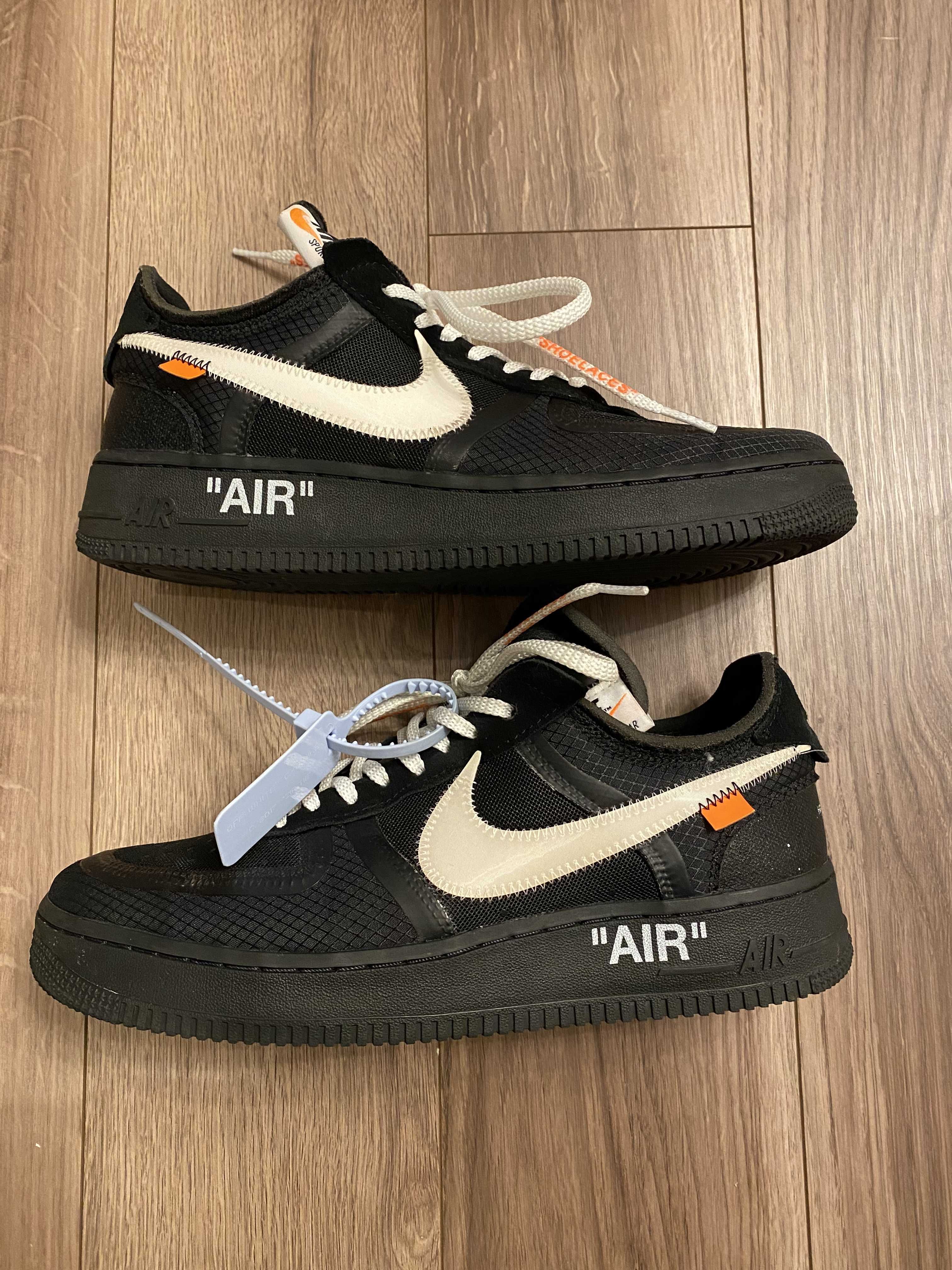 Off-White × Nike Air Force 1 Low "Black"