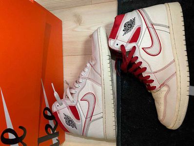 Nike Air Jordan 1 Retro High OG "Sail/University Red"