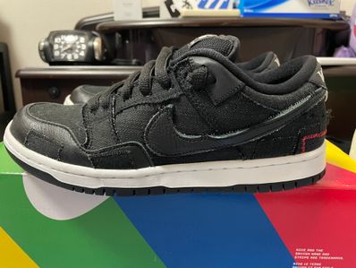 Wasted Youth × Nike SB Dunk Low "Black Denim" / VERDY