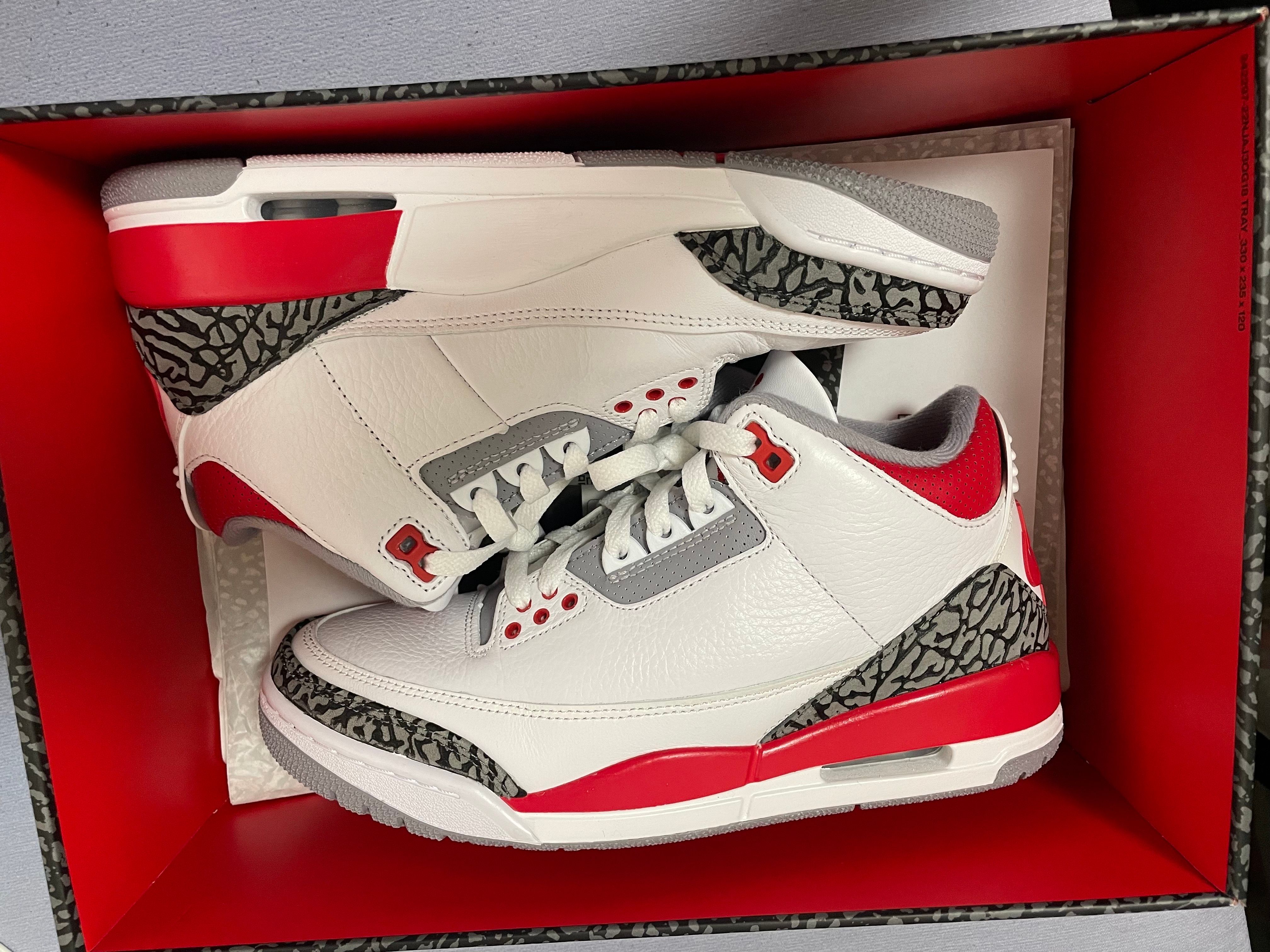 Nike Air Jordan 3 Retro OG "Fire Red" (2022)