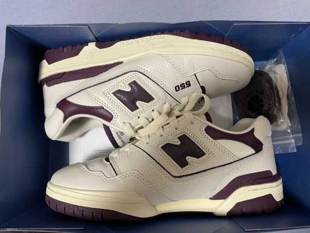 Aime Leon Dore × New Balance 550 "White/Purple"