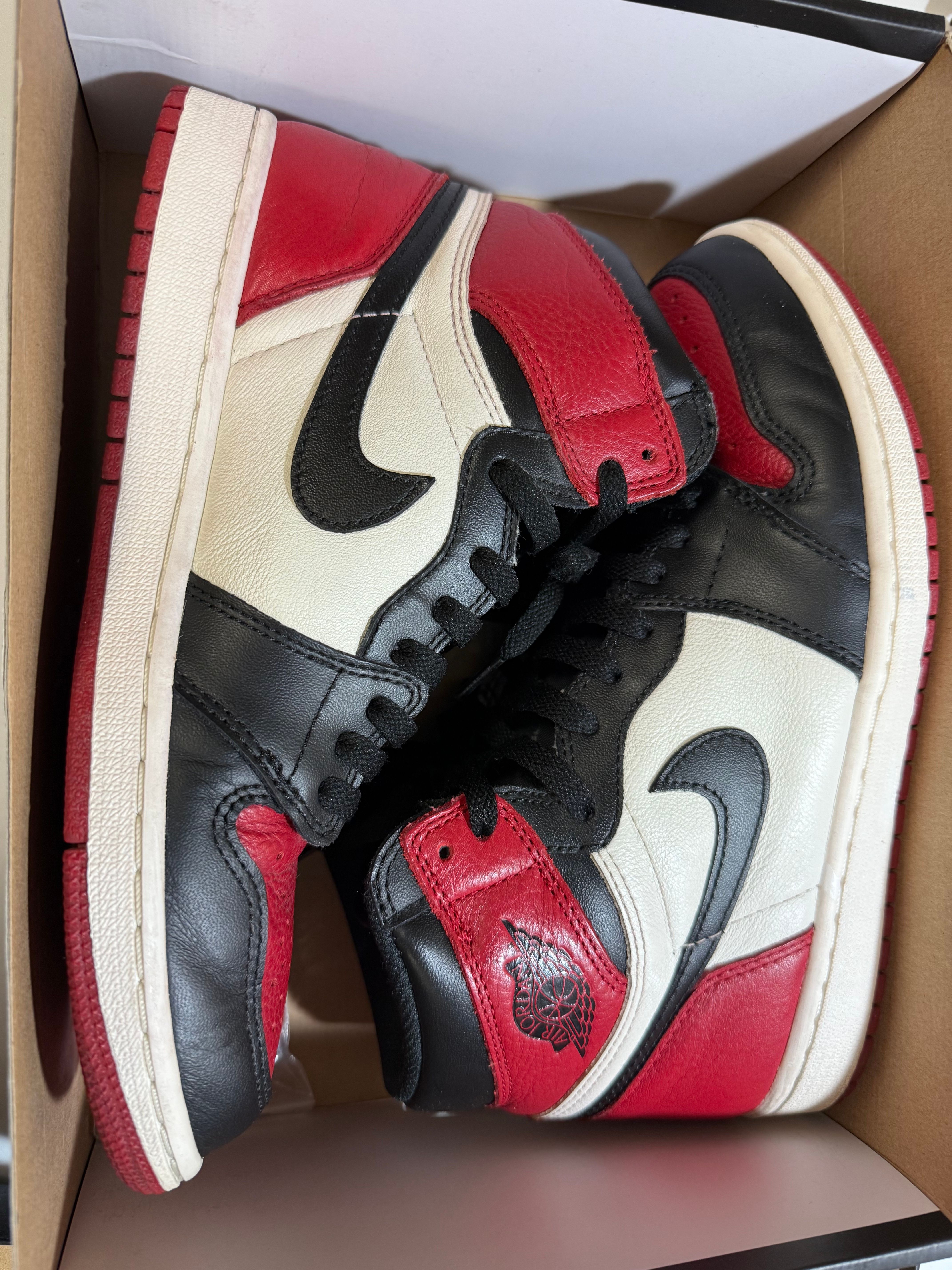 Nike Air Jordan 1 Retro High OG "Bred Toe"