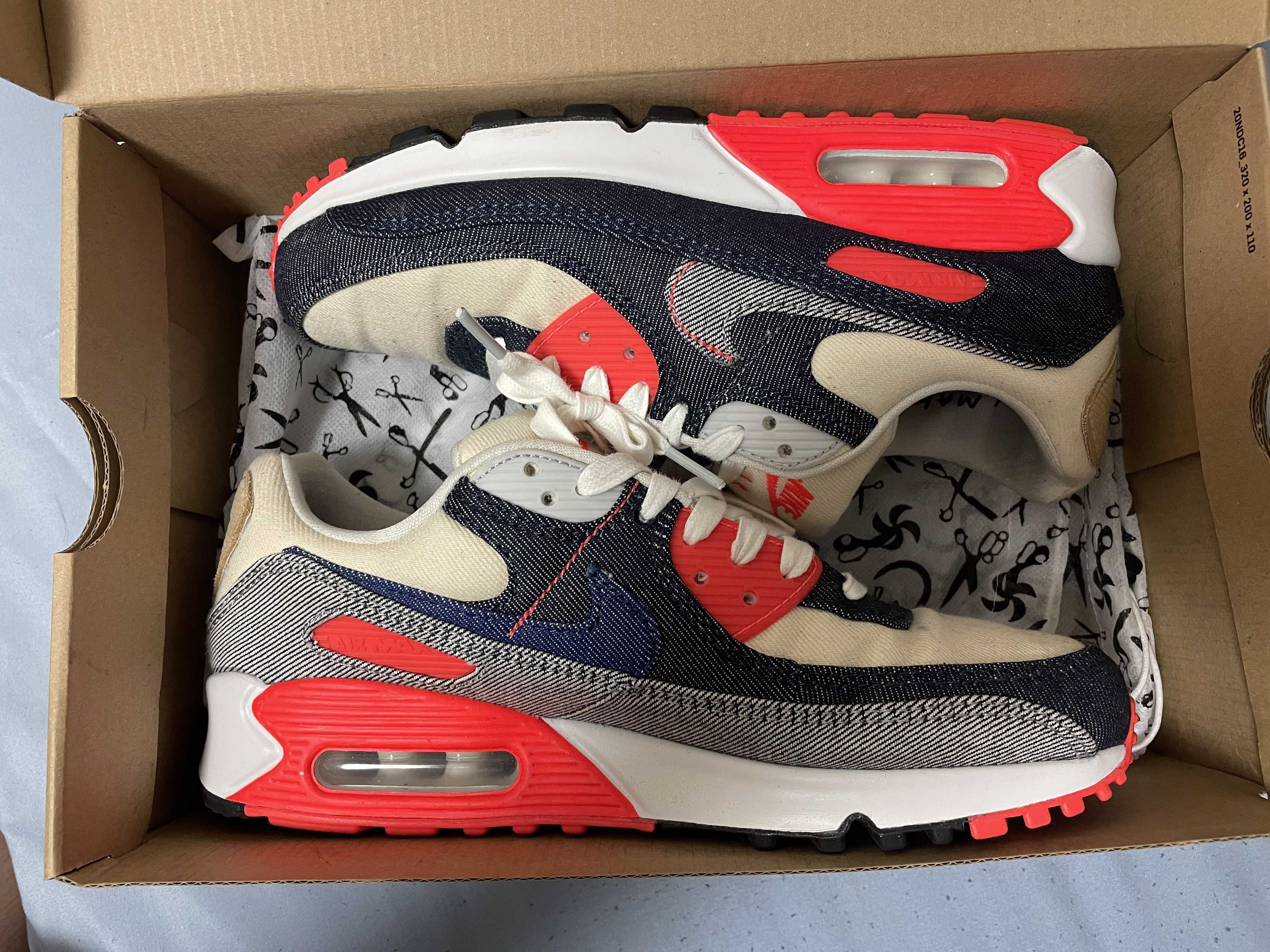 DENHAM × NIKE AIR MAX 90 "INFRARED"