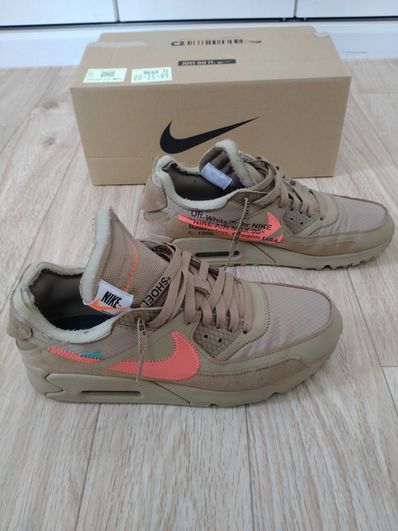 Off-White × Nike Air Max 90 "Desert Ore"