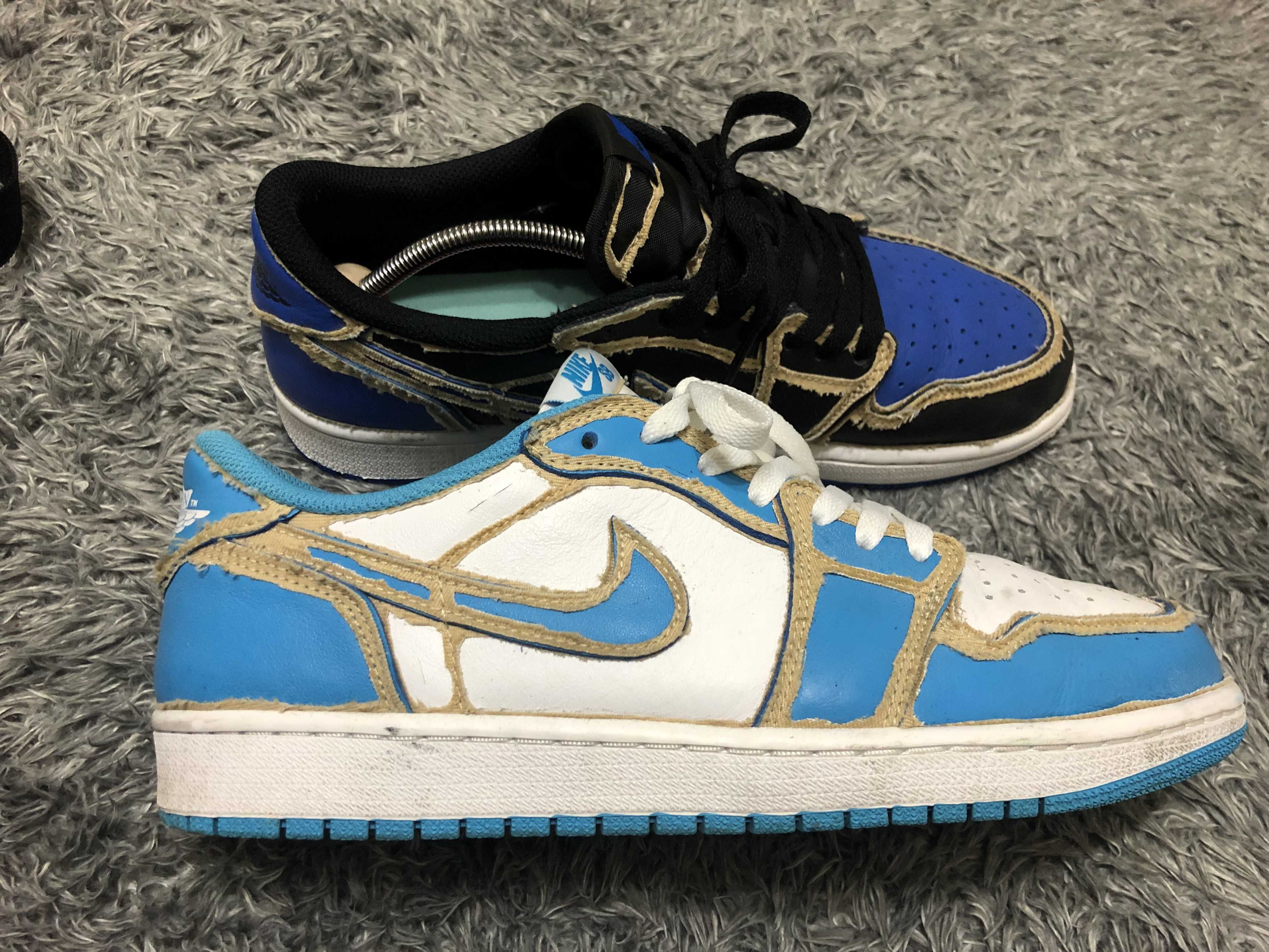 Nike SB Air Jordan 1 Low "Desert Ore/Royal Blue"