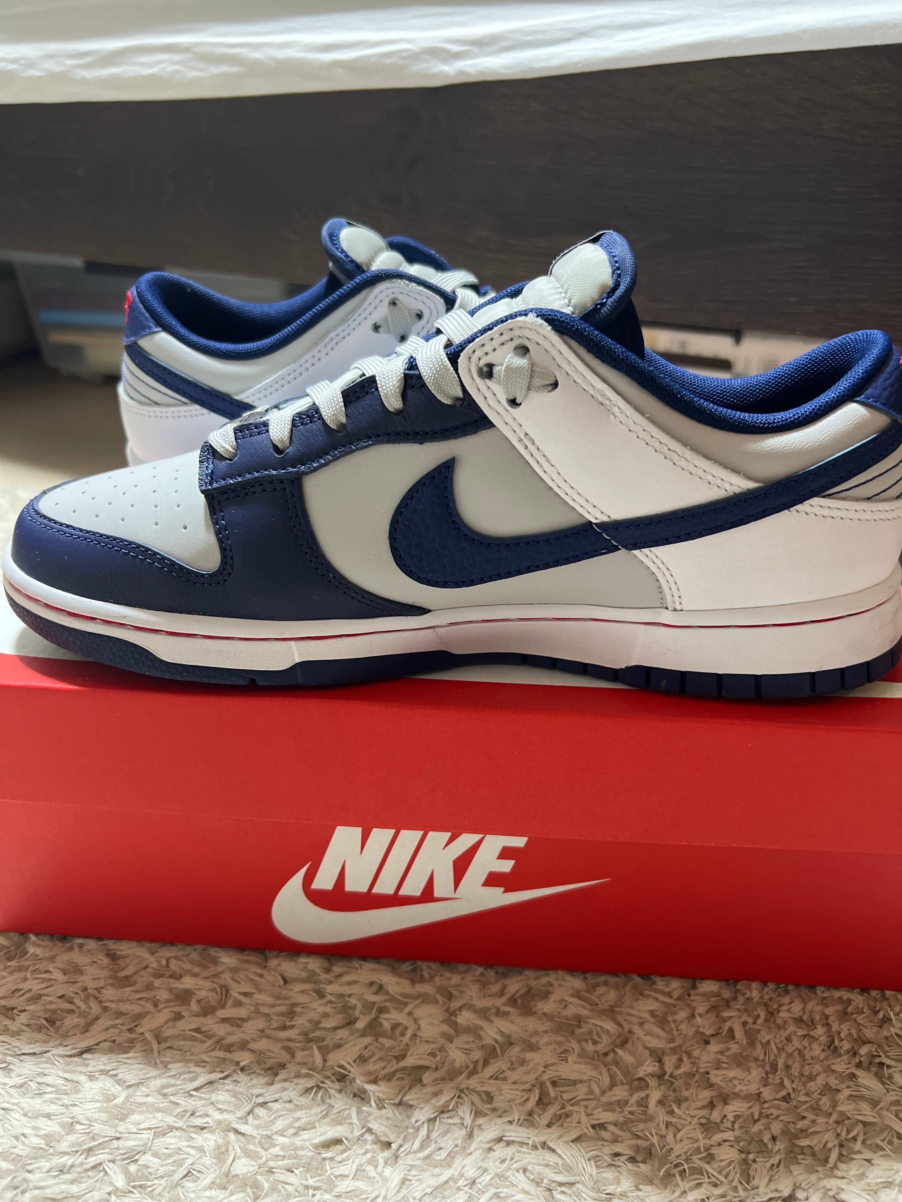 NBA × Nike Dunk Low EMB 75th Anniversary "Nets"