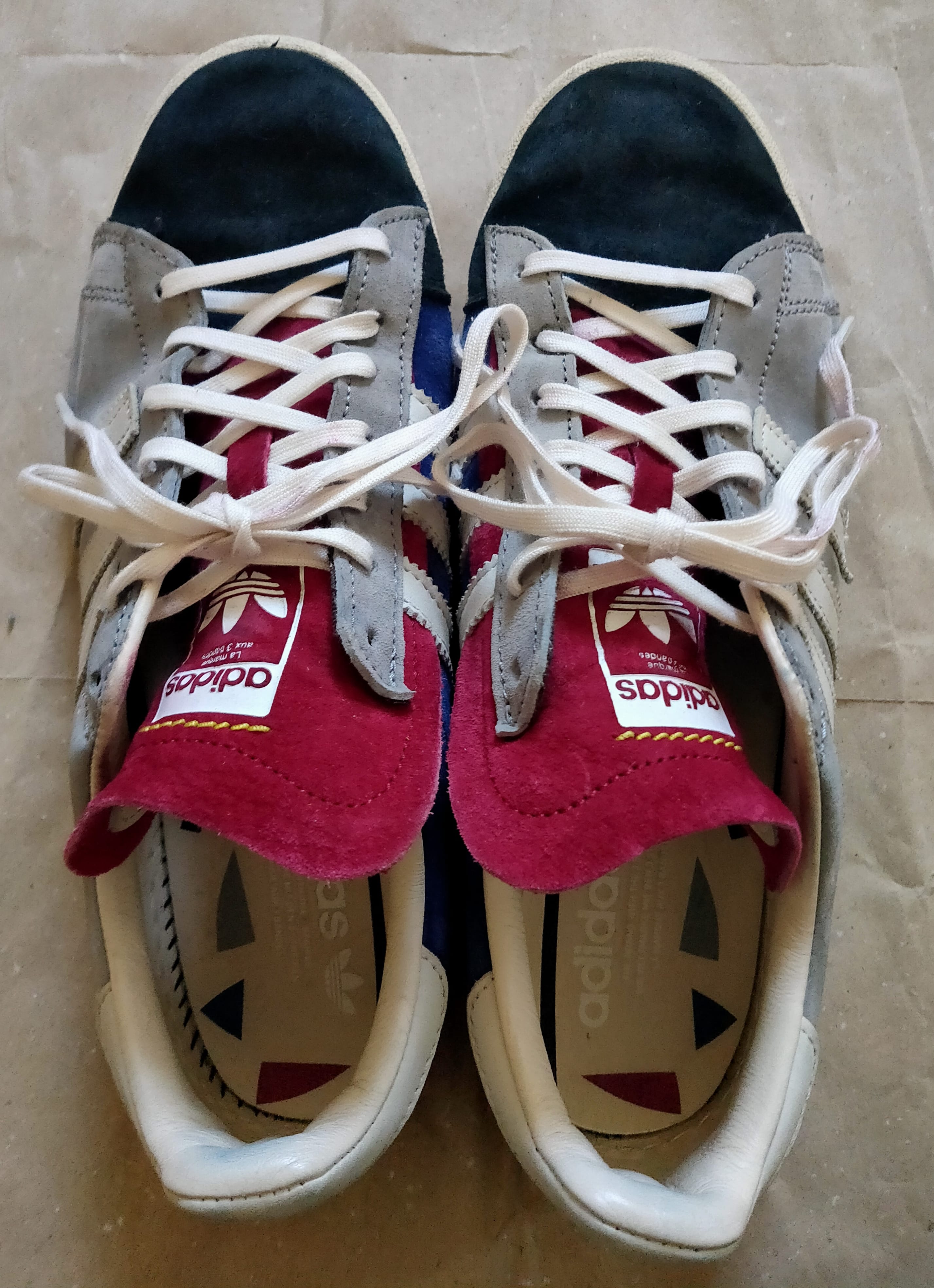 アディダス キャンパス 80s SH "リクチュール" "コンソーシアム" グレー/ホワイト/ブラック