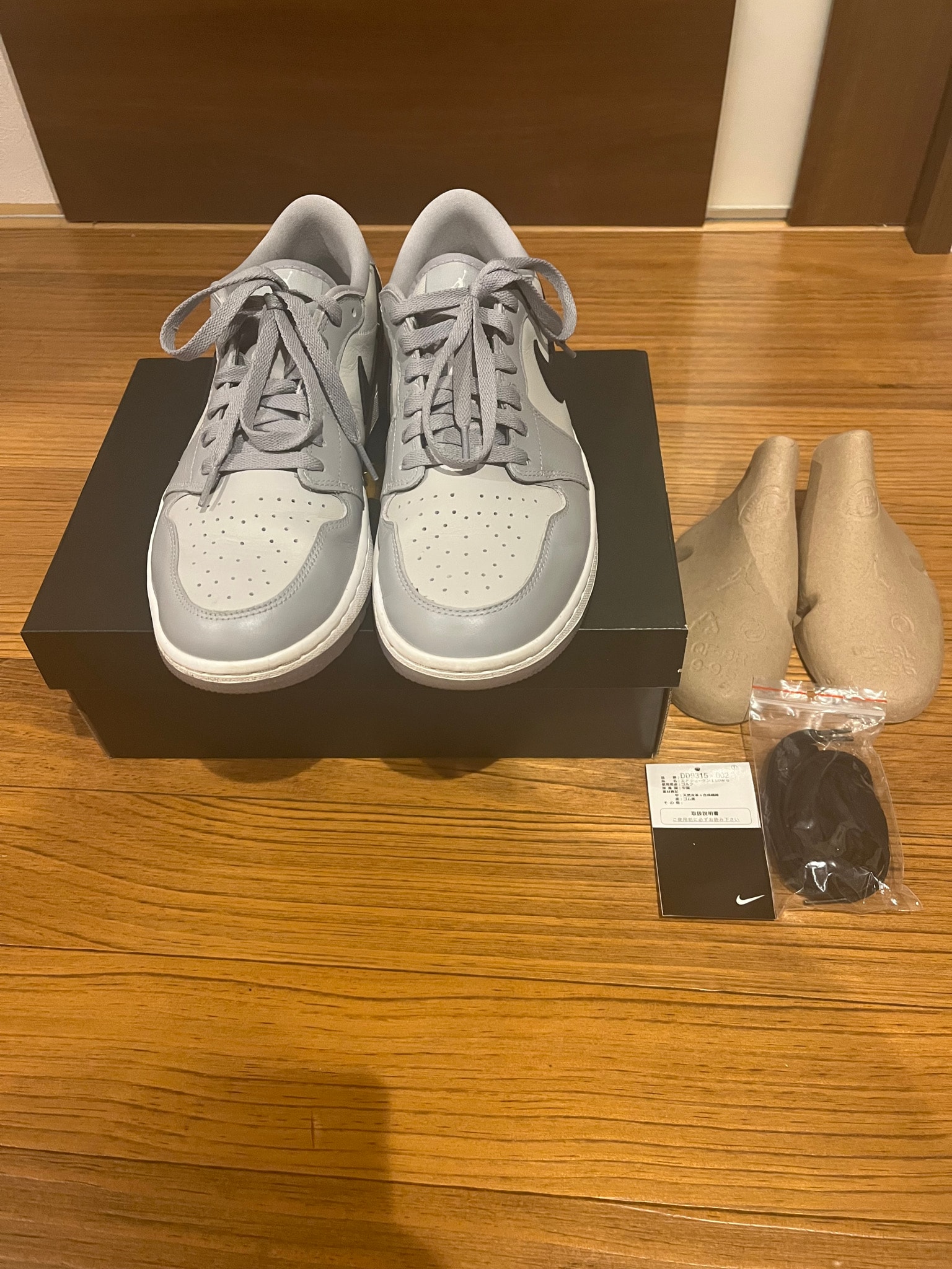 Nike Air Jordan 1 Low Golf "Wolf Grey/Photon Dust/White/Black"