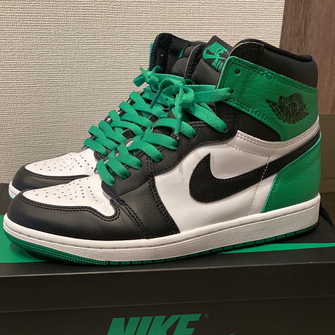 Nike Air Jordan 1 Retro High OG "Celtics/Black and Lucky Green" (2023)