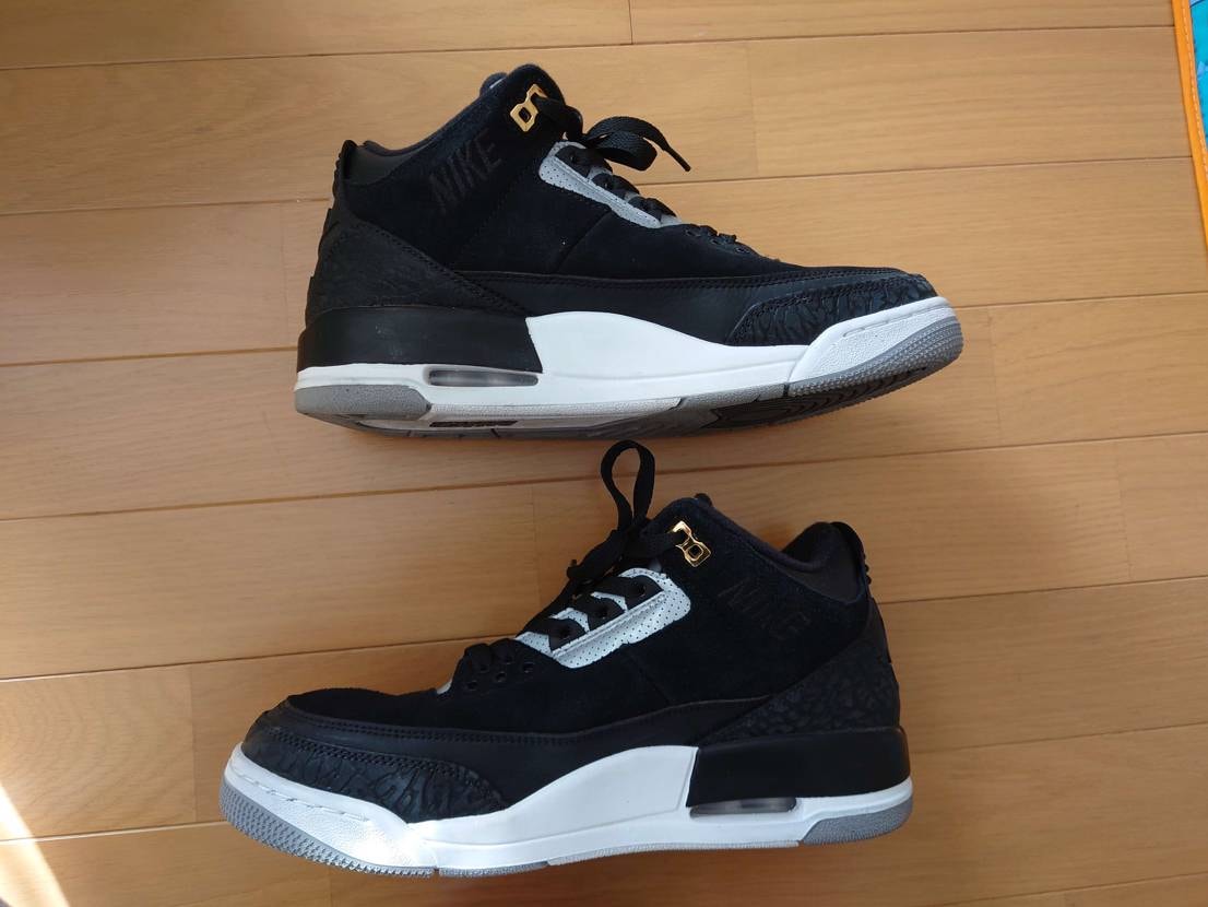 Nike Air Jordan 3 Retro Tinker "Black/Cement Grey"
