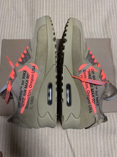 Off-White × Nike Air Max 90 "Desert Ore"