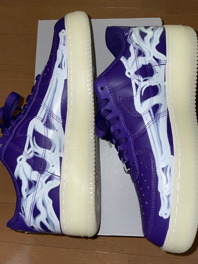 Nike Air Force 1 "Purple Skeleton"