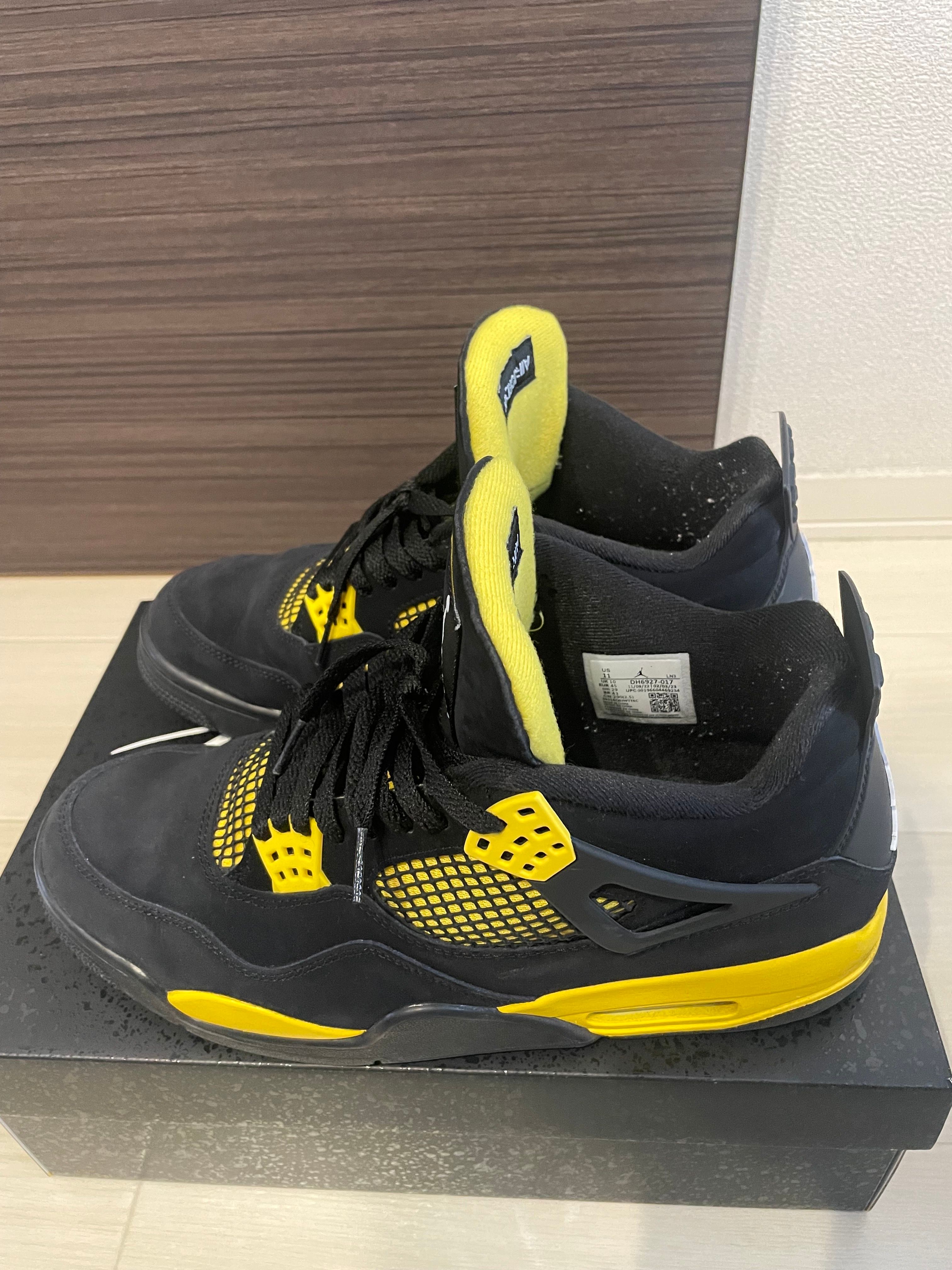 Nike Air Jordan 4 Retro "Thunder"(2023)