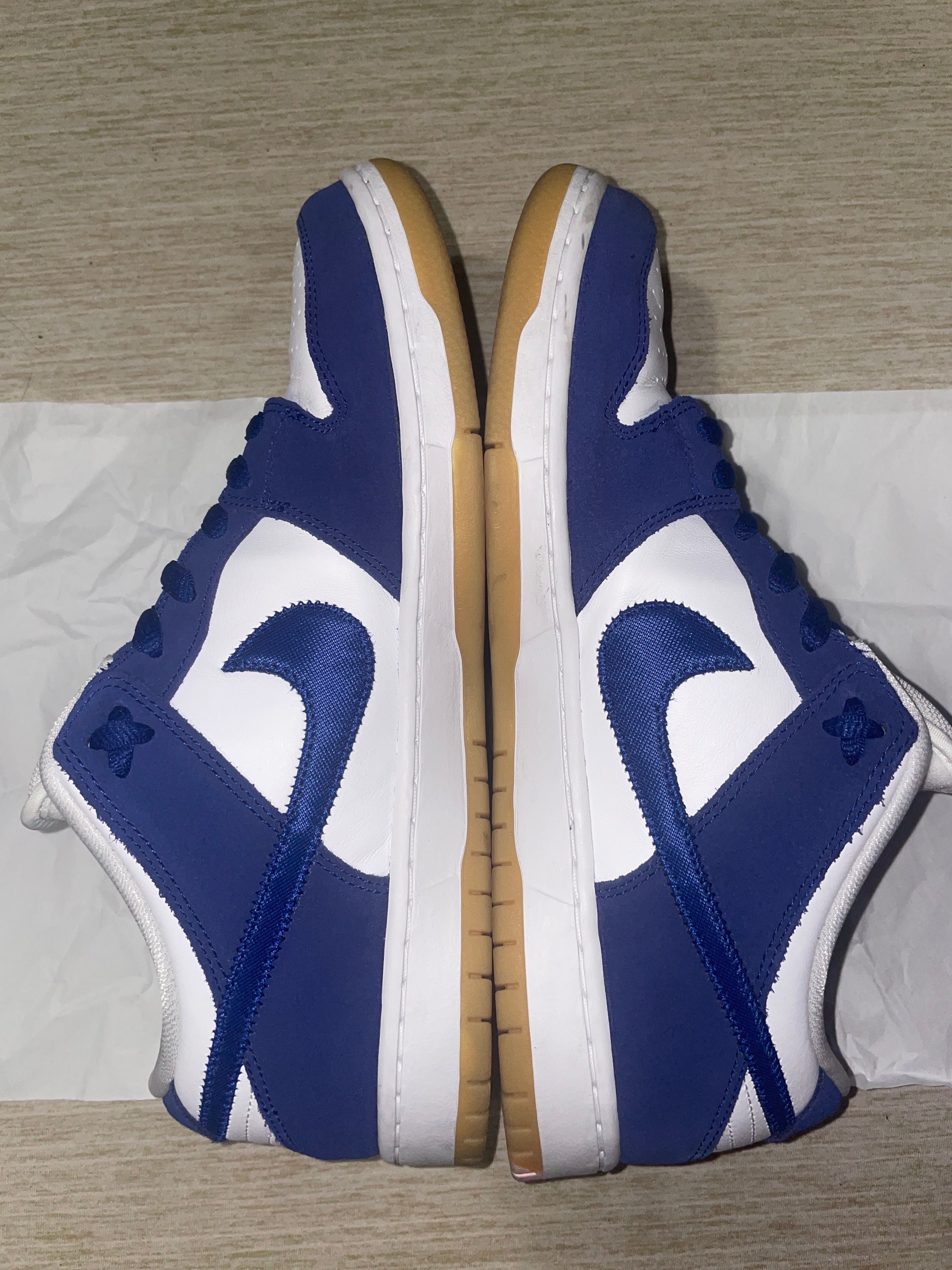 Nike SB Dunk Low "Los Angeles Dodgers/Deep Royal Blue"