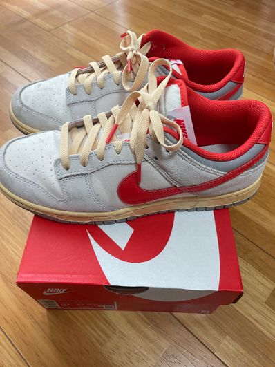 Nike Dunk Low Athletic Department "Picante Red"