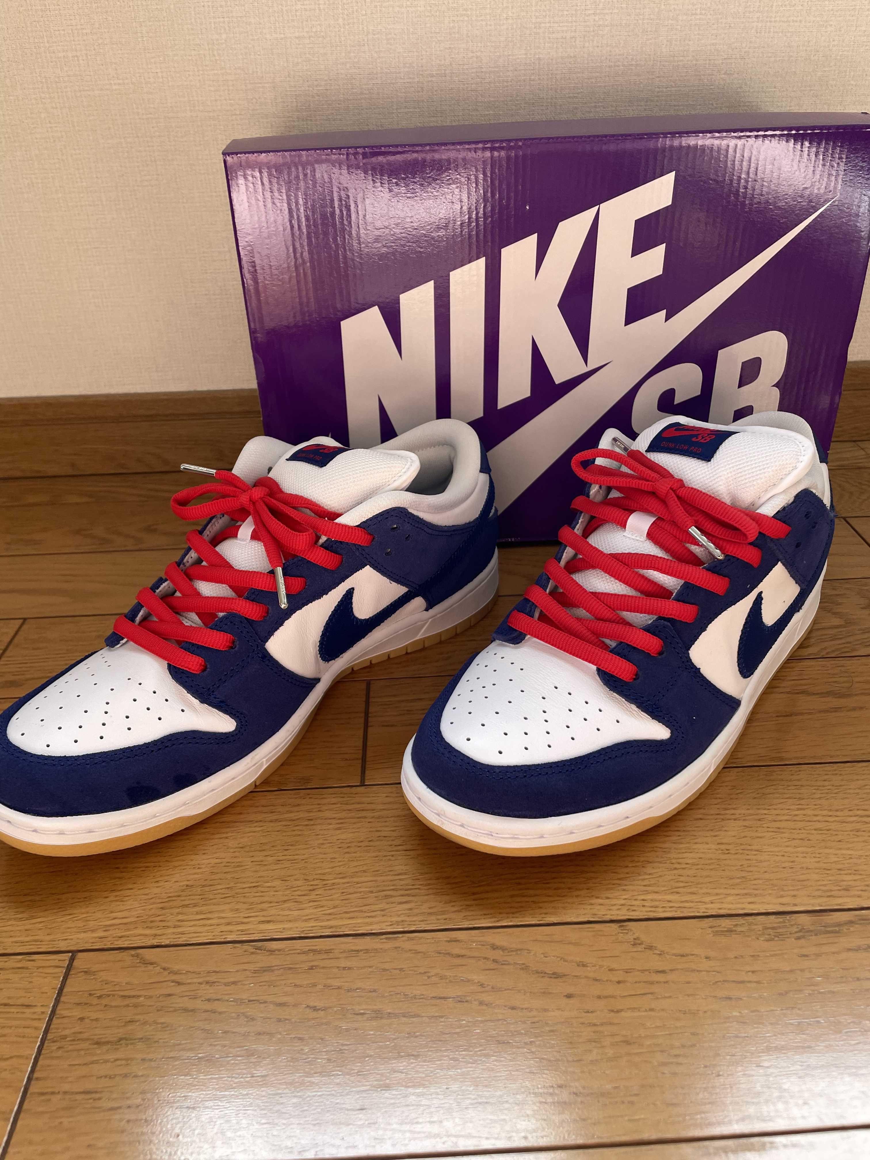Nike SB Dunk Low "Los Angeles Dodgers/Deep Royal Blue"
