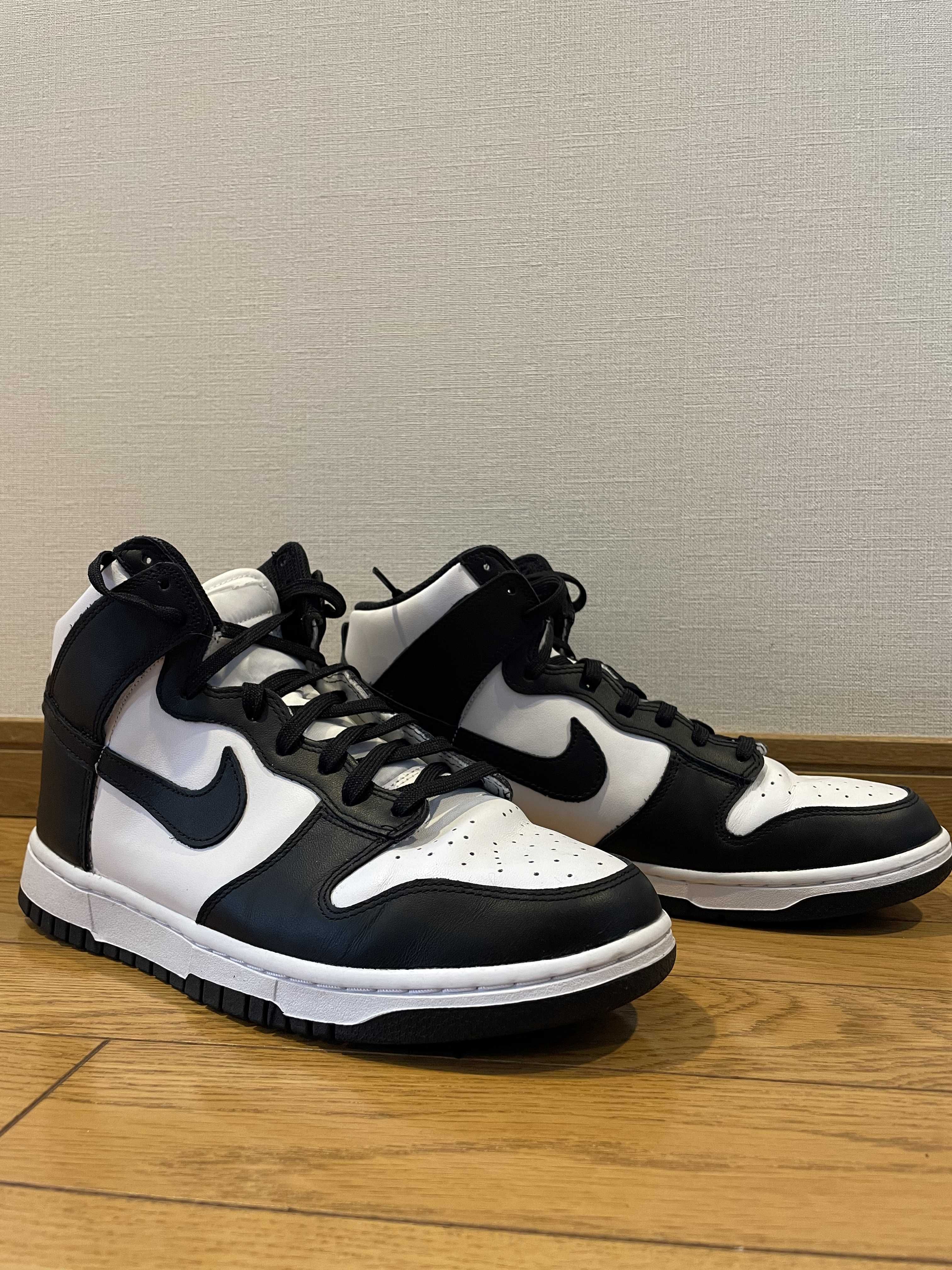 Nike Women's Dunk High "Black and White"