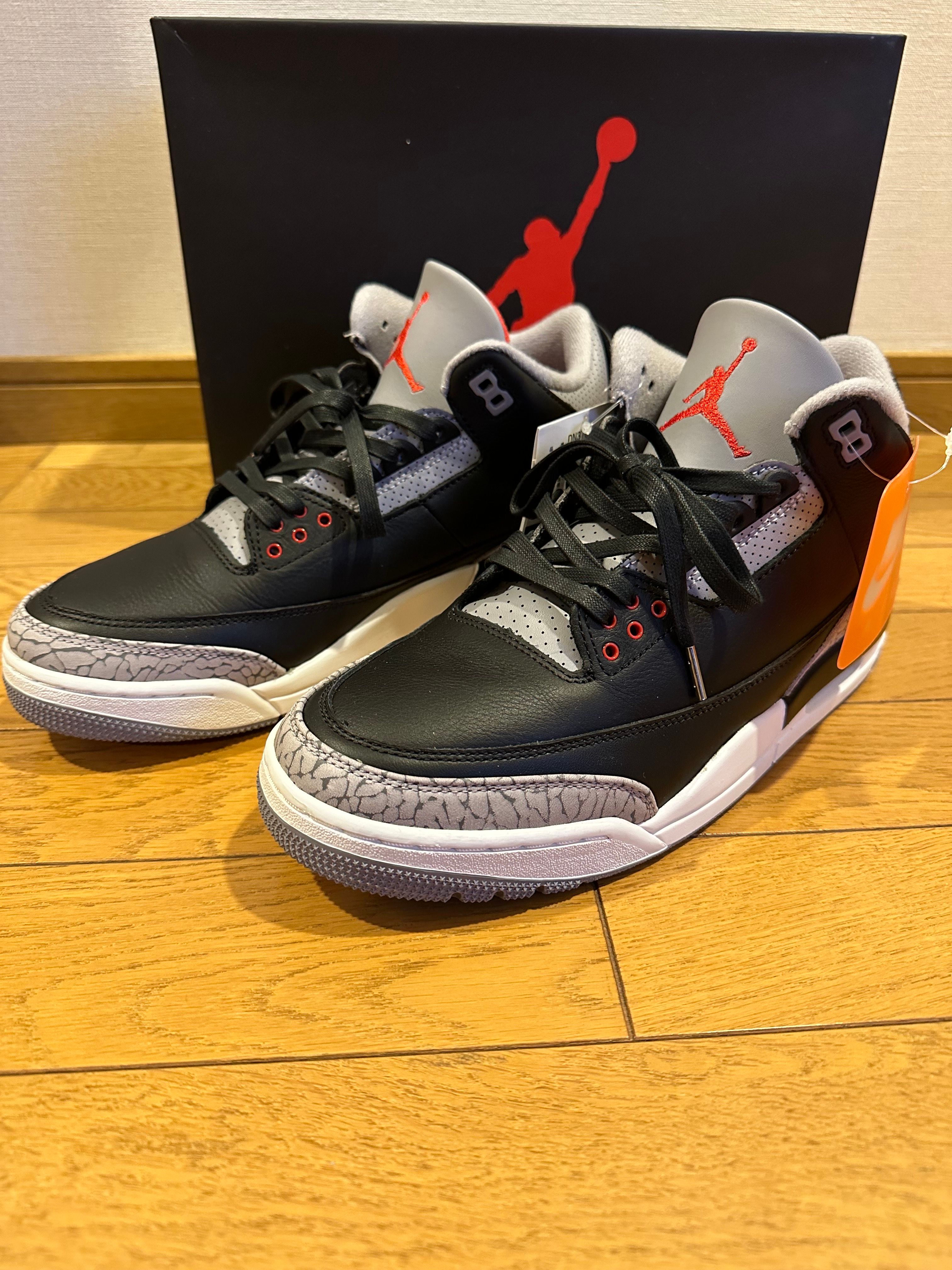 Nike Air Jordan 3 Retro "Black Cement" (2024)