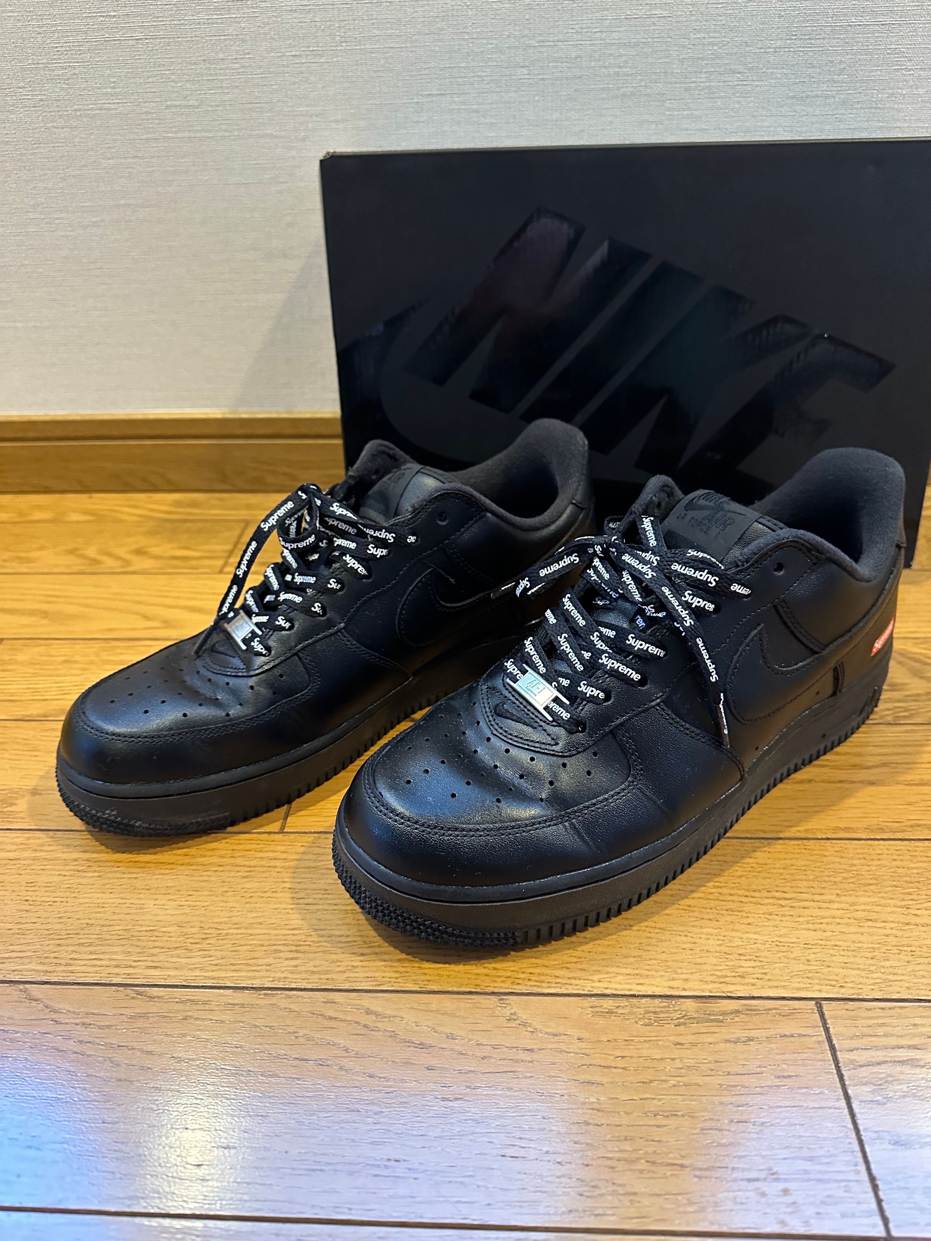 Supreme × Nike Air Force 1 Low "Black"