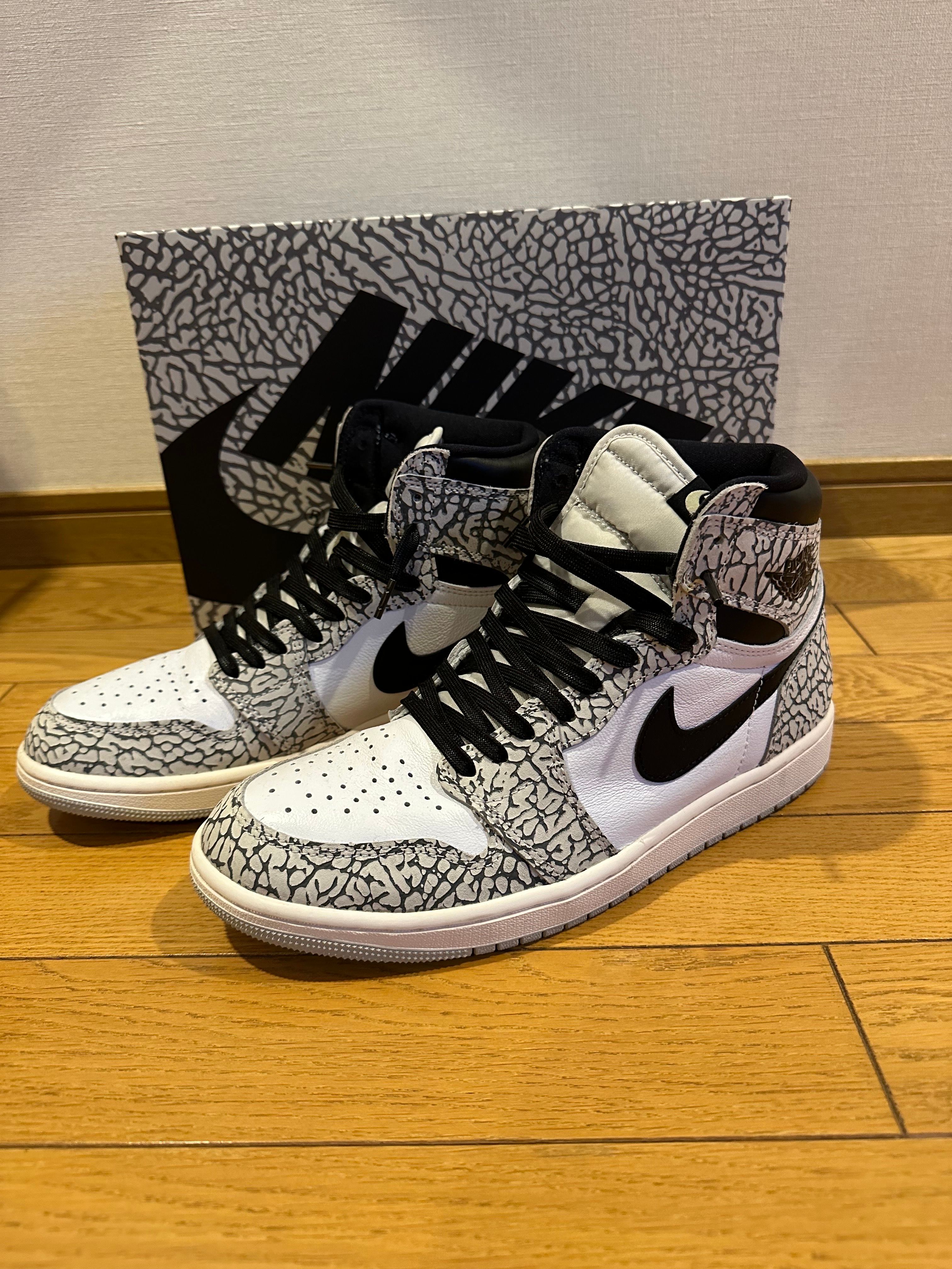 Nike Air Jordan 1 High OG "White Cement/Safari"