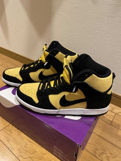 NIKE SB DUNK HIGH "MAIZE AND BLACK"