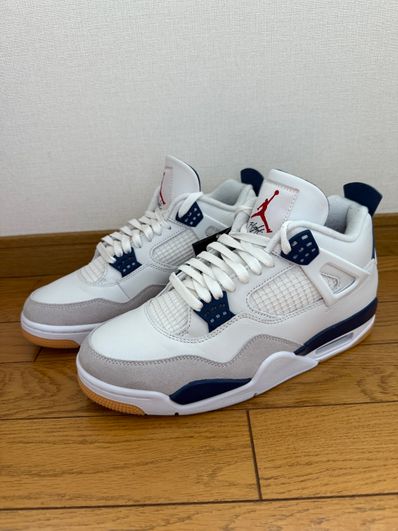 Nike SB Air Jordan 4 Retro SP "Summit White/Navy"