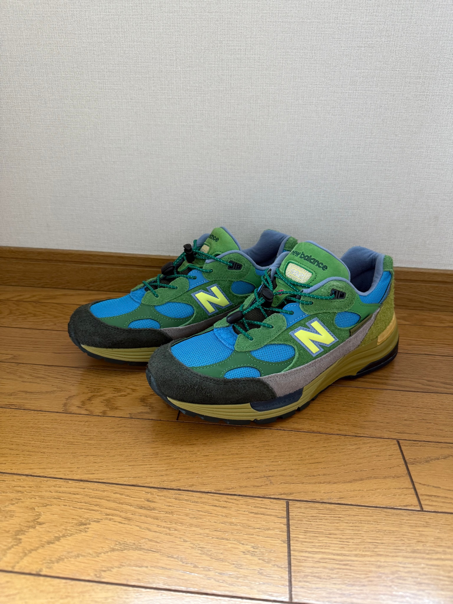 Salehe Bembury × New Balance 992 "Green/Blue"