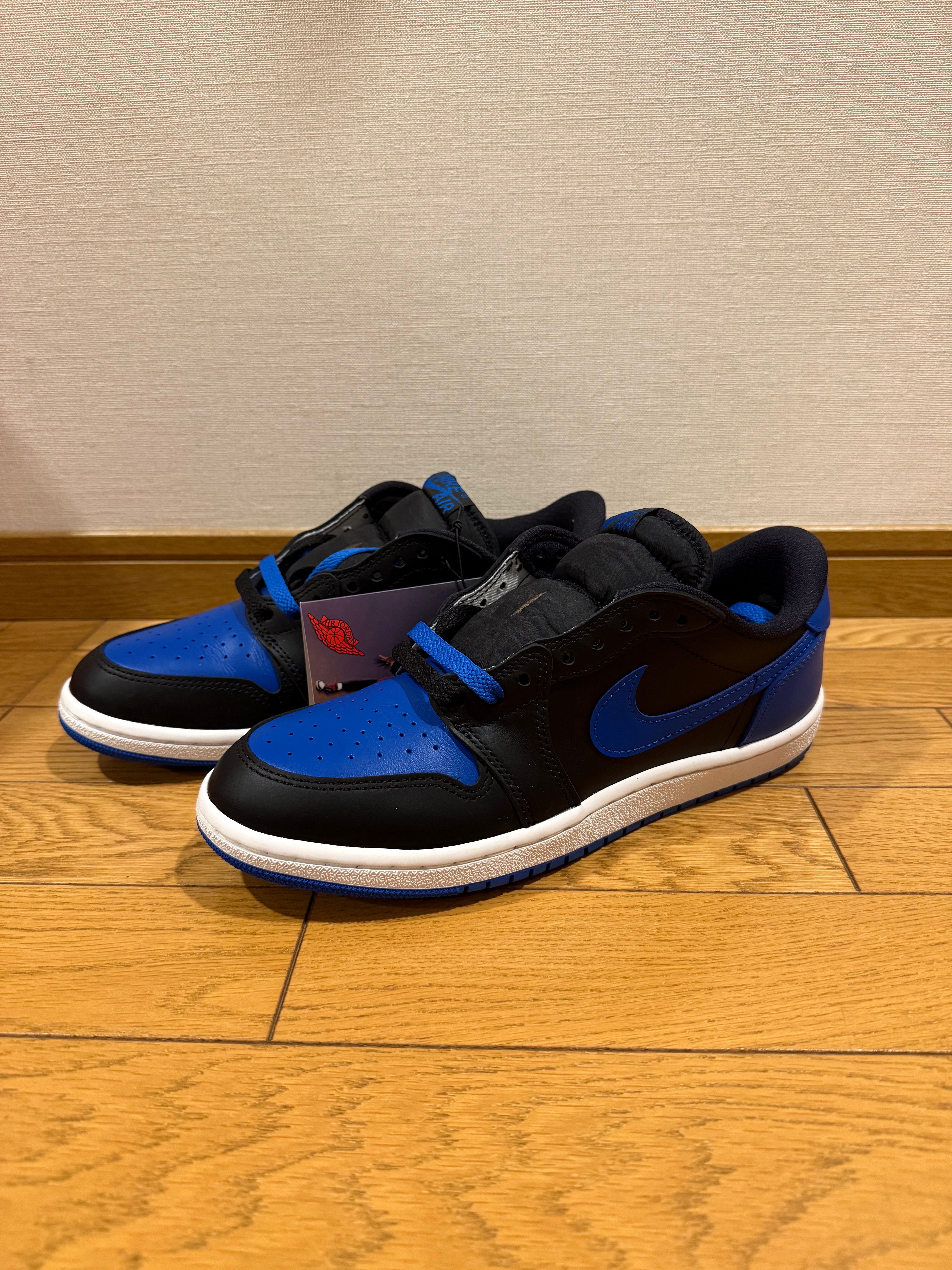 Nike Air Jordan 1 Low '85 "Black and Royal Blue"