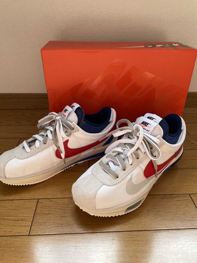 sacai × Nike Zoom Cortez "White and University Red"