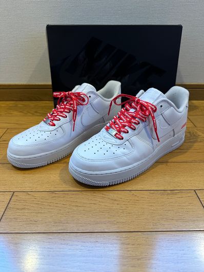 Supreme × Nike Air Force 1 Low "White"