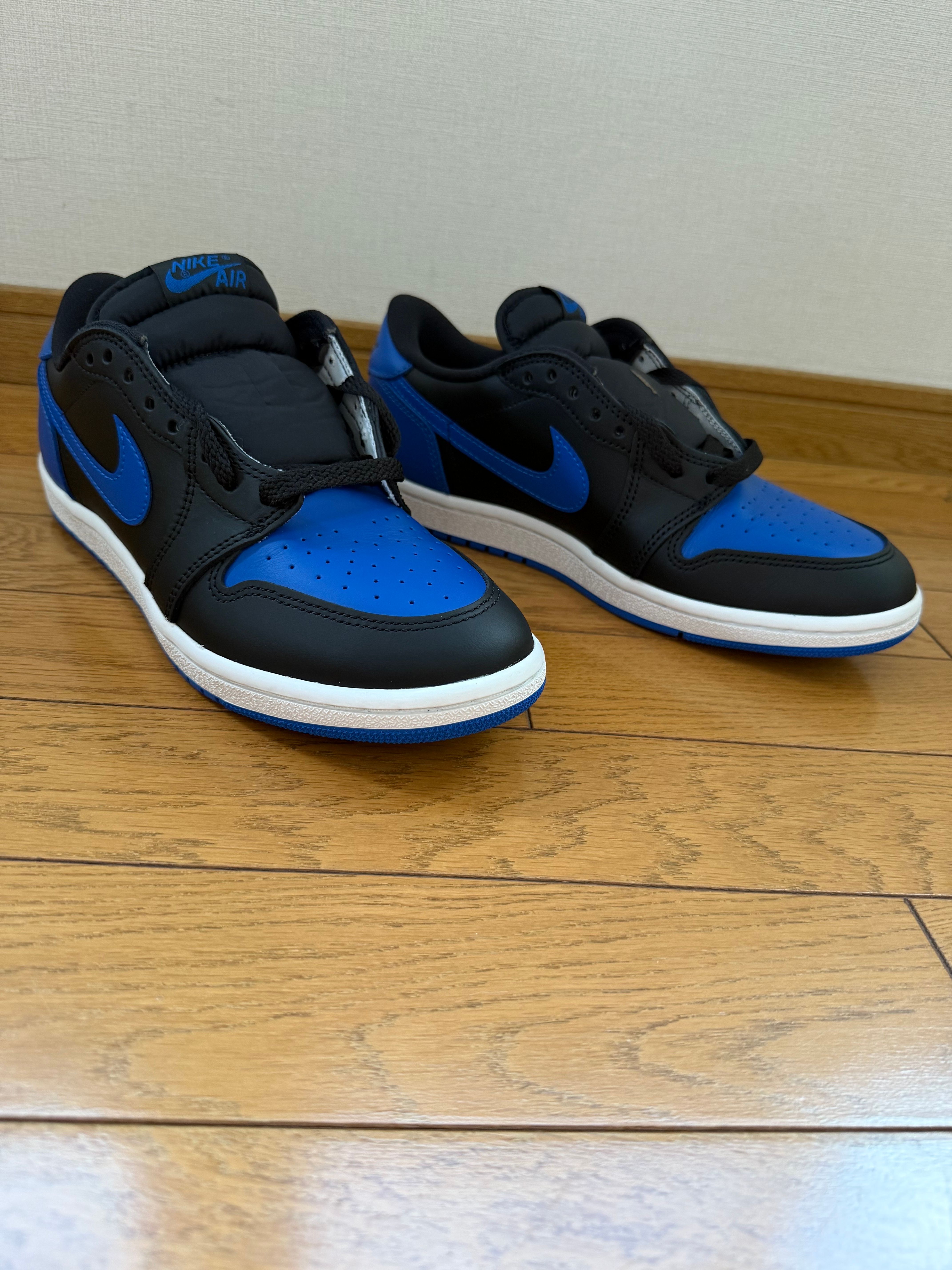 Nike Air Jordan 1 Low '85 "Black and Royal Blue"
