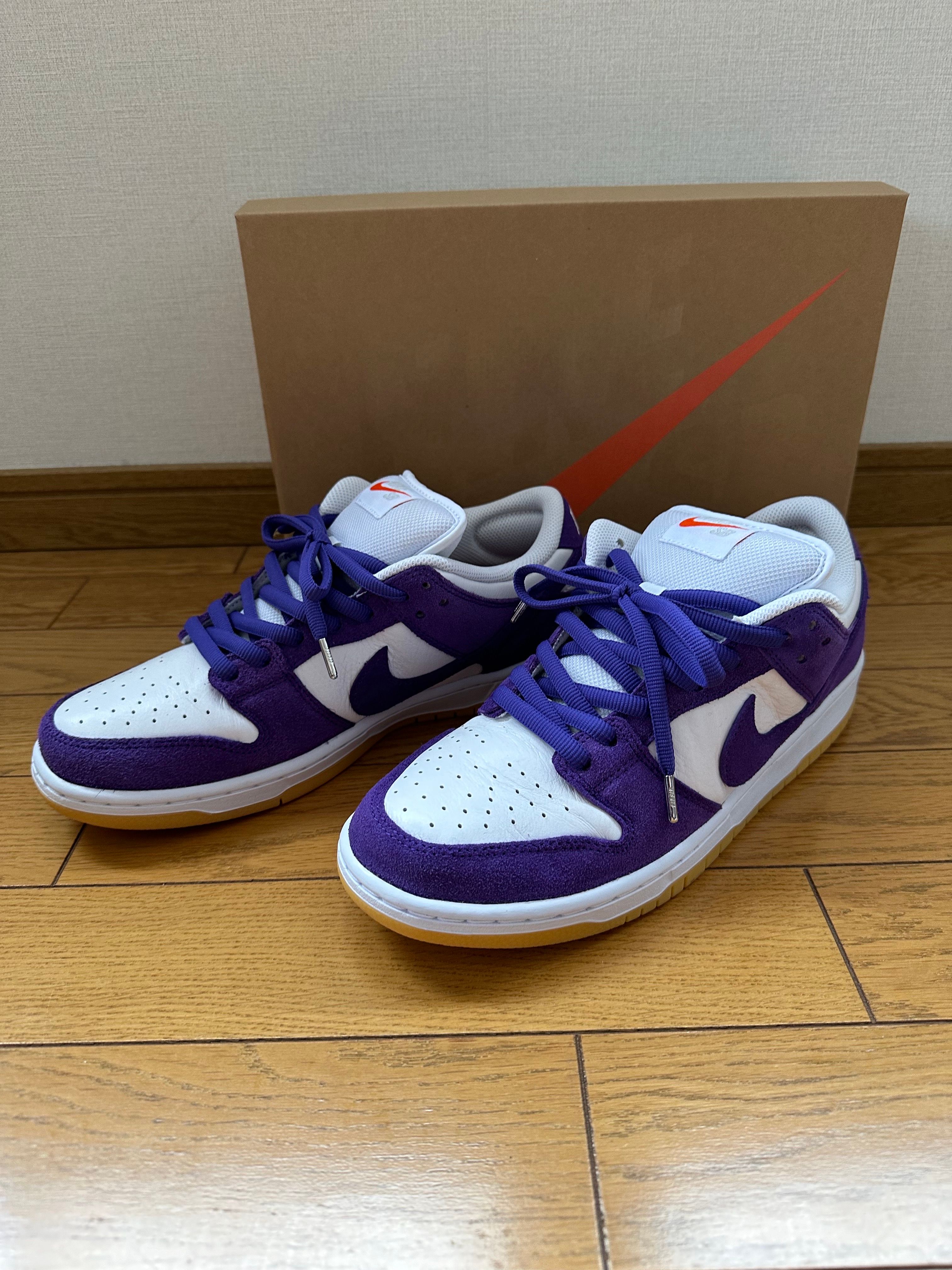 Nike SB Dunk Low Pro ISO Orange Label "Court Purple Gum"